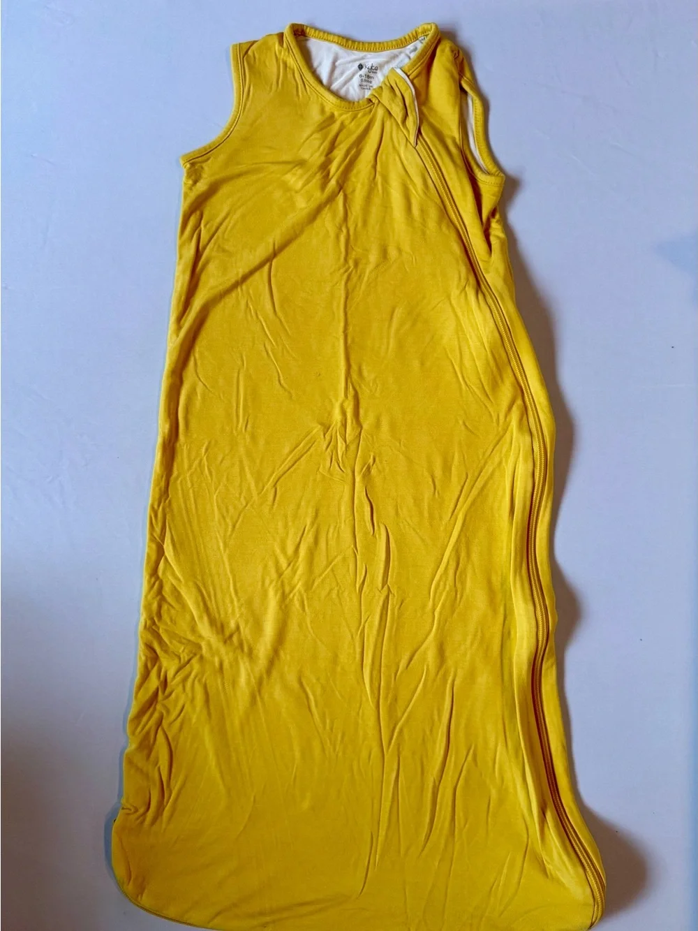 Kyte BABY Yellow Sleeveless Baby Sleep Sack